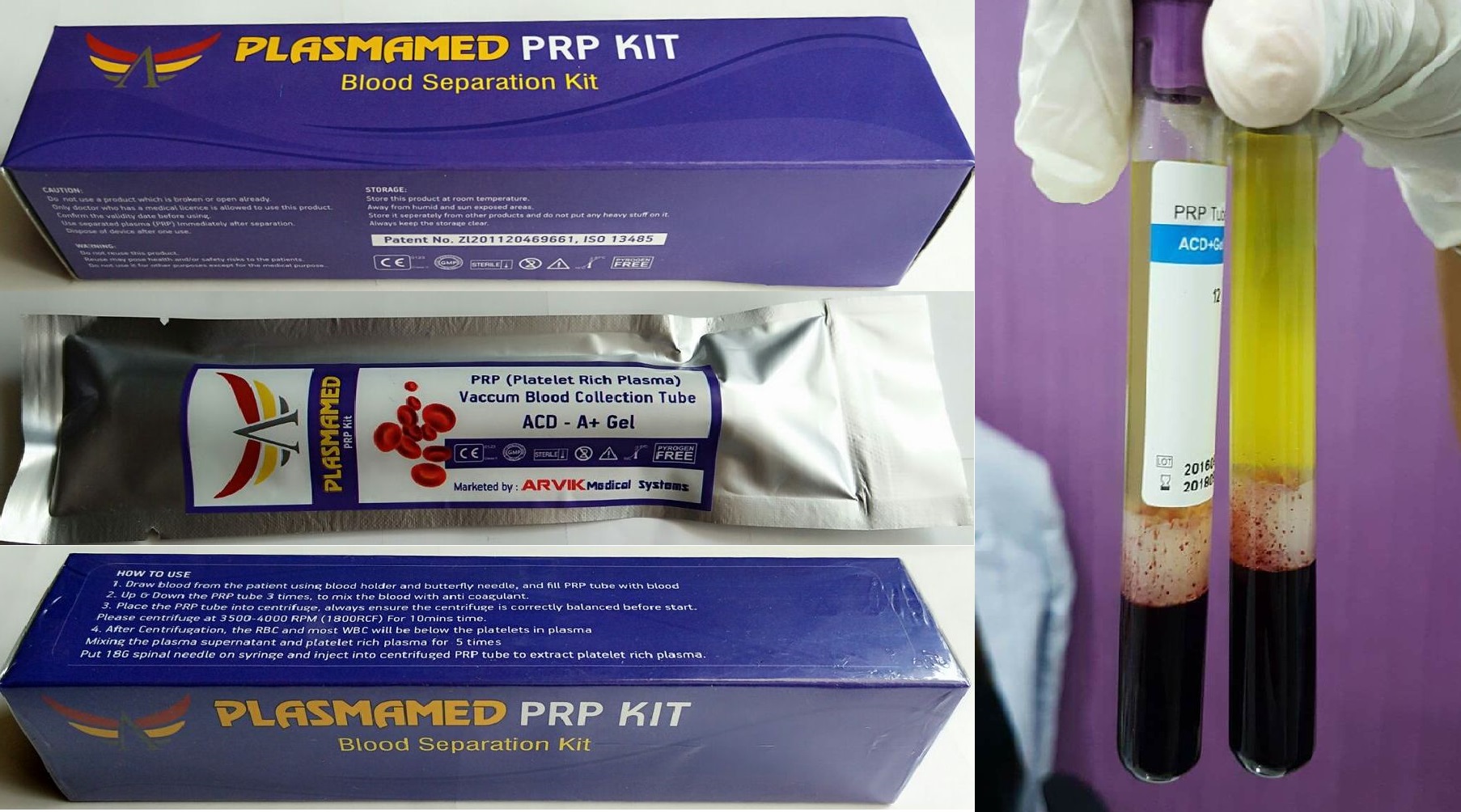 PLASMAMED PRP KIT